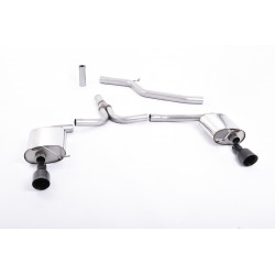 Cat-back Milltek exhaust Audi A4 3 TDi 2008-2011