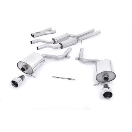 Izpušni sistemi Milltek Cat-back Milltek exhaust Audi A4 3 V6 2001-2005 | race-shop.si