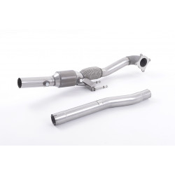 Cast Downpipe with Race Cat Milltek exhaust Audi S3 2 T 2007-2012