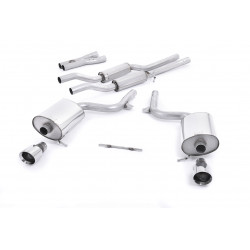 Cat-back Milltek exhaust Audi S4 4,2 V8 2003-2005