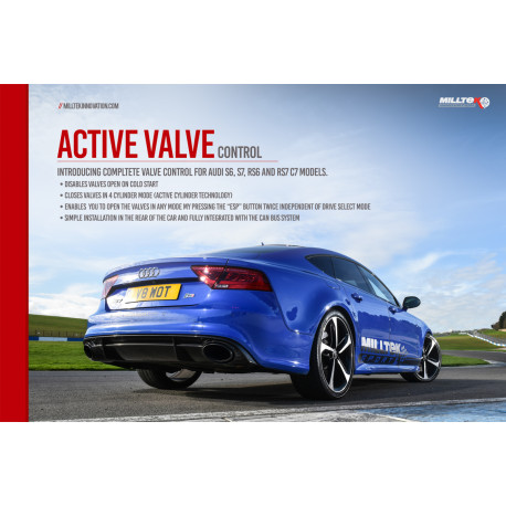 Izpušni sistemi Milltek Active Valve Control Milltek Audi S5 3 V6 2017-2021 | race-shop.si