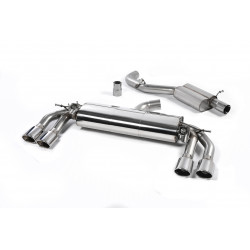 Cat-back Milltek exhaust Audi TT Mk3 TTS 2.0TFSI 2015-2021