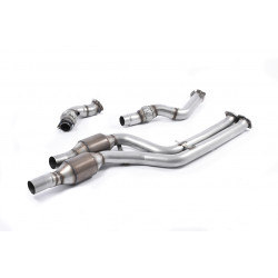 Large Bore Downpipes and Hi-Flow Sports Cats Milltek exhaust BMW 3 Series F80 M3 2014-2018