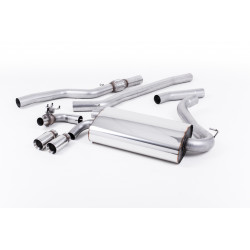 Cat-back Milltek exhaust BMW 4 Series F32 428i 2014-2021