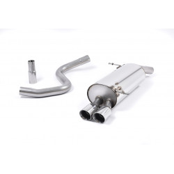 Front Pipe-back Milltek exhaust Ford Fiesta MK7 1.6-litre 2008-2012