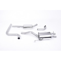 Cat-back Milltek exhaust Ford Fiesta Mk7/Mk7.5 1.0T 2013-2017