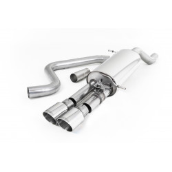 Cat-back Milltek exhaust Ford Fiesta Mk8 ST 2018-2021