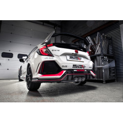 Cat-back Milltek exhaust Honda Civic Type R 2017-2021
