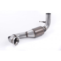Large Bore Downpipe and Hi-Flow Sports Cat Milltek exhaust Mercedes A-Class A45 AMG 2012-2018