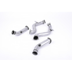 Large-bore Downpipes and Cat Bypass Pipes Milltek exhaust Mercedes C-Class C63 & 2015-2021