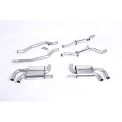Cat-back Milltek exhaust Porsche Cayenne 958 Turbo 2010-2014
