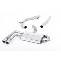 Particulate Filter-back Milltek exhaust Volkswagen Golf Mk6 GTD 2009-2013