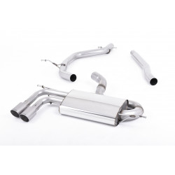 Particulate Filter-back Milltek exhaust Volkswagen Golf Mk6 GTD 2009-2013