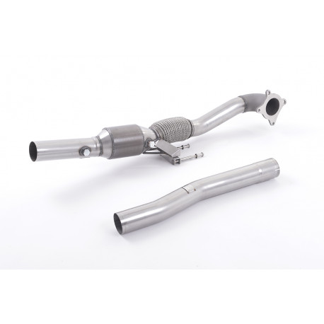 Izpušni sistemi Milltek Large Bore Downpipe and Hi-Flow Sports Cat Milltek exhaust Volkswagen Golf Mk6 GTi 2011-2012 | race-shop.si