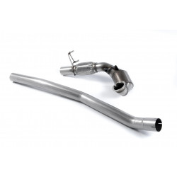 Large Bore Downpipe and Hi-Flow Sports Cat Milltek exhaust Volkswagen Golf MK7.5 GTi 2017-2018