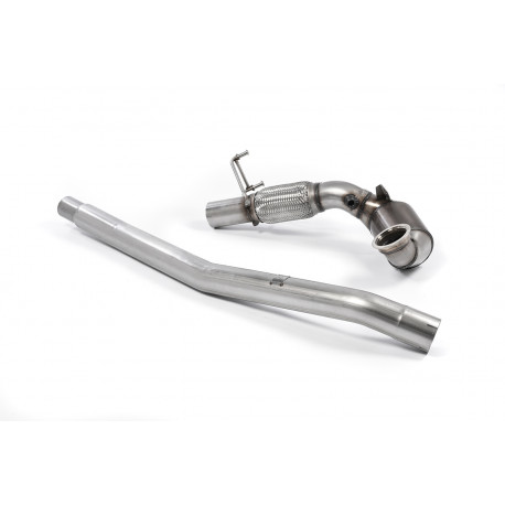 Izpušni sistemi Milltek Large Bore Downpipe and Hi-Flow Sports Cat Milltek exhaust Volkswagen Golf Mk7.5 R 2018-2021 | race-shop.si