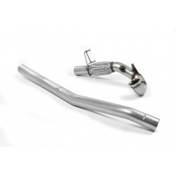 Large-bore Downpipe and De-cat Milltek exhaust Volkswagen Golf Mk7.5 R 2018-2021