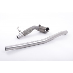 Cast Downpipe with Race Cat Milltek exhaust Volkswagen Golf Mk7.5 R 2018-2021