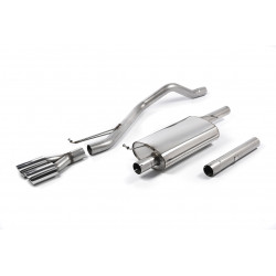 Cat-back Milltek exhaust Volkswagen Transporter / Caravelle T5 LWB 2010-2015