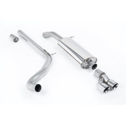 Cat-back Milltek exhaust Volkswagen Polo R WRC 2013-2014