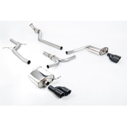 Cat-back Milltek exhaust Audi A4 2 TFSI 2008-2011