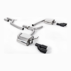 Cat-back Milltek exhaust Audi A4 3 TDi 2008-2011