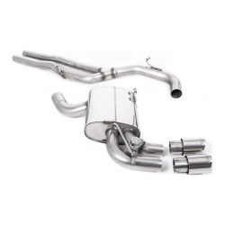 Cat-back Milltek exhaust Audi RS3 Sportback S 2011-2012