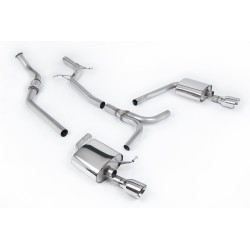 Cat-back Milltek exhaust Audi A4 2 TFSI 2008-2011
