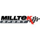 Izpušni sistemi Milltek Hi-Flow Sports Cat and Downpipe Milltek exhaust BMW 3 Series E93 M3 2007-2013 | race-shop.si