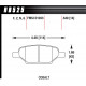 Zavorne ploščice HAWK performance Zadnje zavorne ploščice Hawk HB525Z.540, Street performance, min-max 37°C-350°C | race-shop.si