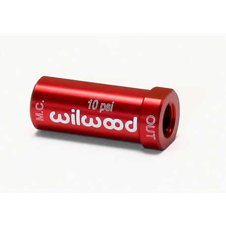Zavorni valji, zavorni ventili Ventil preostalega tlaka Wilwood 10 PSI za kolutne zavore | race-shop.si