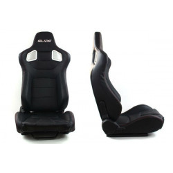 Racing seat SLIDE PVC, 2pcs, left and right
