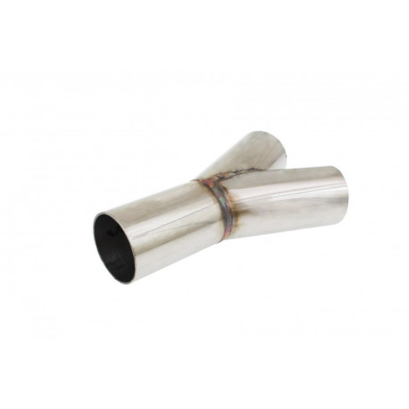 Y reduktorji Reduktor izpuha 45° 48/51mm, nerjaveče jeklo | race-shop.si