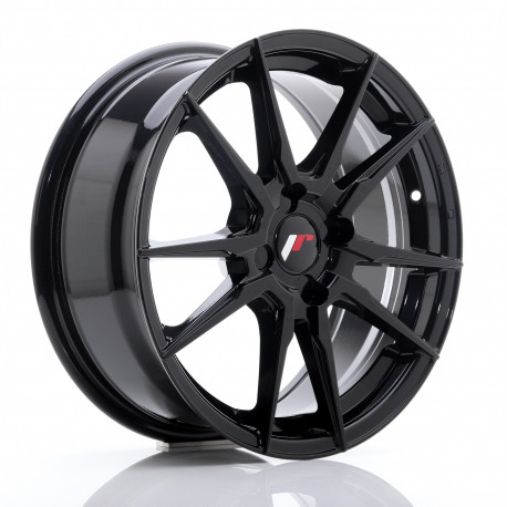Aluminium wheels Platišče Japan Racing JR21 17x7 ET25-40 4H Blank Glossy Black | race-shop.si