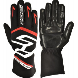 RACES Premium EVO II gloves SILICONE Red