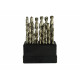 Vrtalniki Set of 25 pcs HSS silver drill bits for metal (1-13mm) | race-shop.si