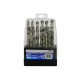 Vrtalniki Set of 25 pcs HSS silver drill bits for metal (1-13mm) | race-shop.si
