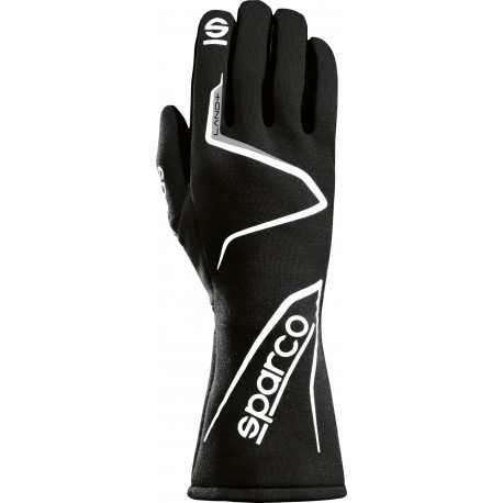 Rokavice FIA dirkalne rokavice Sparco LAND+ (notranji šivi), črna | race-shop.si