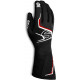 Race gloves Sparco Tide with FIA (outside stitching) black