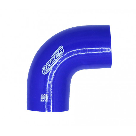 Silikonska cev 90° Silikonsko koleno RACES Silicone 90° - 76mm (3") | race-shop.si