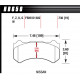 Zavorne ploščice HAWK performance Prednje zavorne ploščice Hawk HB650U.730, Race, min-max 90°C-465°C | race-shop.si
