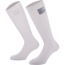 Alpinestars Race V4 FIA long socks with FIA approval - white