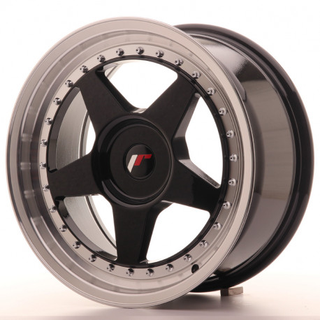 Aluminium wheels Platišče Japan Racing JR6 17x8 5x100 ET20 Glossy Black | race-shop.si