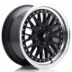 Aluminium wheels Platišče Japan Racing JR10 15x7 ET30 4x100/108 Black Face + Machined Lip | race-shop.si