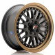 Aluminium wheels Platišče Japan Racing JR10 15x7 ET30 4x100/108 Matt Black Bronze Lip | race-shop.si