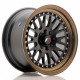 Aluminium wheels Platišče Japan Racing JR10 15x8 ET20 4x100/108 Matt Black Bronze Lip | race-shop.si