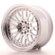 Aluminium wheels Platišče Japan Racing JR10 16x9 ET20 4x100/108 Machined Silver | race-shop.si