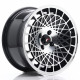 Aluminium wheels Platišče Japan Racing JR14 15x8 ET20 4x100 Black Machined | race-shop.si