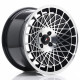 Aluminium wheels Platišče Japan Racing JR14 16x9 ET10 4x100 Black Machined | race-shop.si