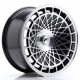 Aluminium wheels Platišče Japan Racing JR14 17x8,5 ET15 Blank Black Machined | race-shop.si